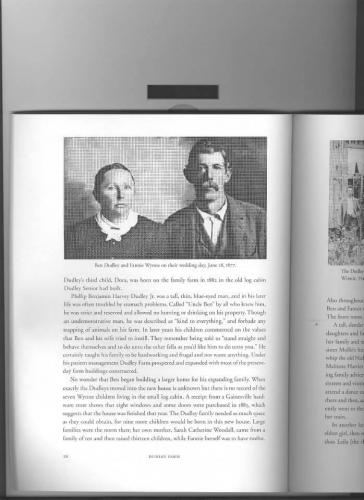 Ben and Fannie Dudley. Four of their sons were involved in the Newberry massacre as revenge for George Wynne who was their mother's brother.