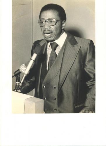 Civil Rights- Miami civil rights leader A.D. Moore. Dunn Collection