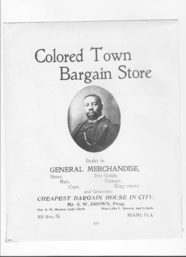 Colored Town 14 Black businesses evolved to attend to black needs in Colored Town which had a thriving business communitry mainly because blacks could not shop in dignity in white owned businesses.