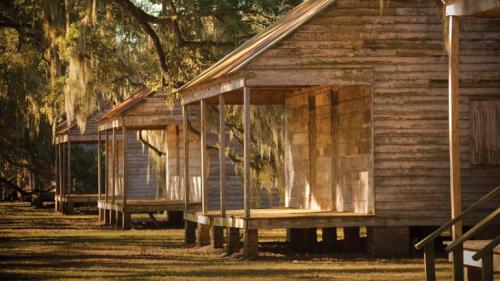 Evergreen Plantation Slave Cabins
