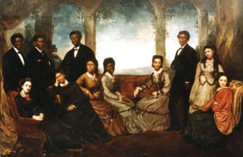Fisk University Jubilee Singers at the Court of Queen Vivtoria 1873
