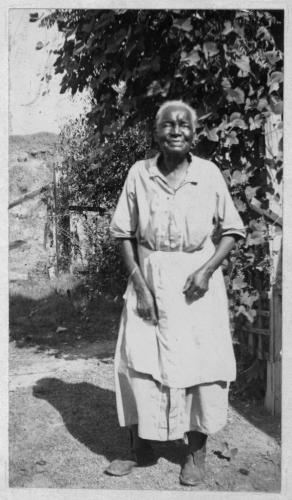 Millie Evans  an elderly enslaved women at age 87.
