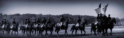 Mounted Buffalo Soldiers