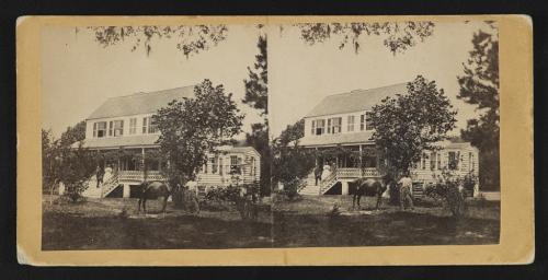 The Big House on the Flipp Plantation on the coast of South Carolina