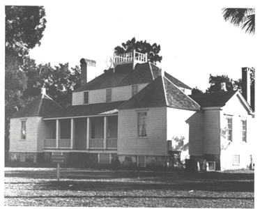 The Kingsley big house rear view