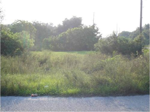 Walter Irvin's home was located on this now empty lot in the black section of Groveland. The home was burned by the mob.