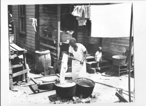 Work- Washing clothes in Miami August 7_ 1928 Many black women earned a living doing laundry for whites Historical Museum of Southern Florida