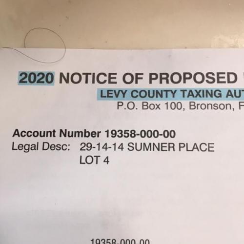 center legal descp of williams property rosewood