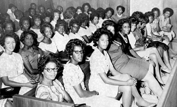 civil rights FAMU students arrested for demonstrating at Tallahassee movie theatre 