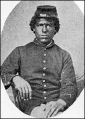 civil war member of the 54th mass colored soldiers maass 