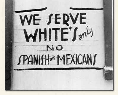 jim crow sign