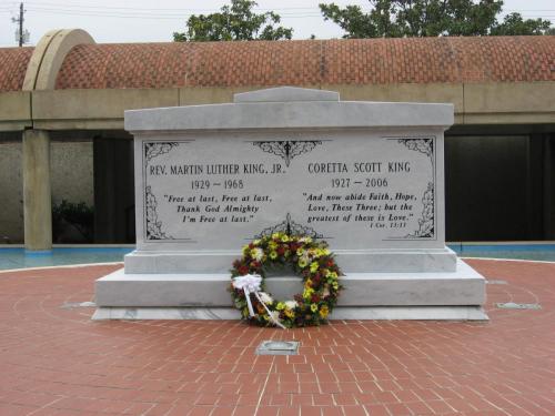 king grave site Tombstone_for_Martin_Luther_King__Coretta_Scott_King_at_MLK_Historic_Site_in_Atlanta