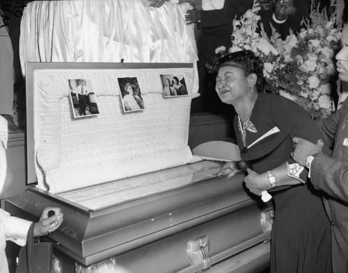 lynching emmett till funeral