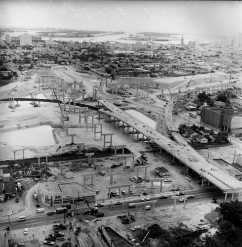 overtown I 95 construction