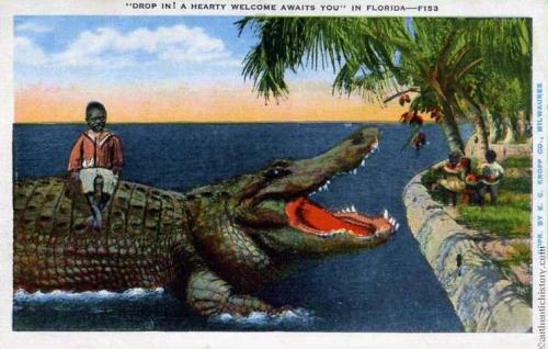 racist humor Florida_Postcard_ver05