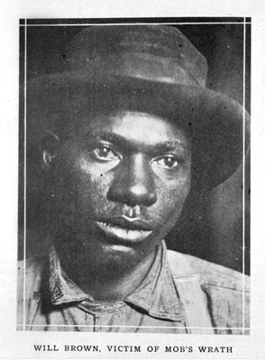 tulsa race riots wille brown victim bruned 