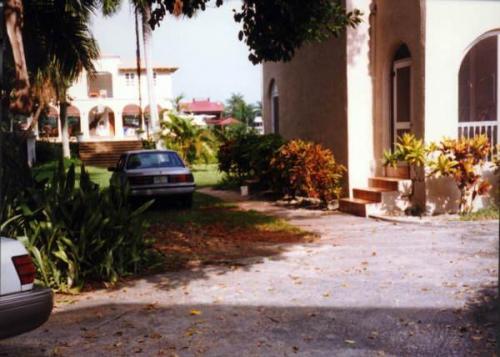 Al capone house entrance showing bath house 1995 FSA we284